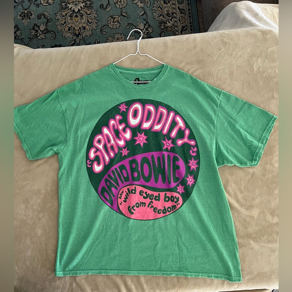 Urban Outfitters•L/XL•Space Oddity•David Bowie Oversized Graphic Tee